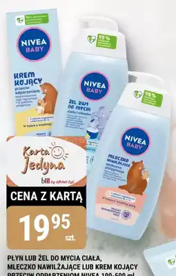 bi1 Płyn lub żel do mycia ciała, mleczko nawilżające lub krem kojący przeciw odparzeniom Nivea oferta