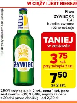Carrefour Express Piwo Żywiec oferta