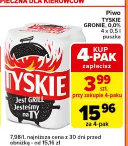 Carrefour Express Piwo Tyskie oferta