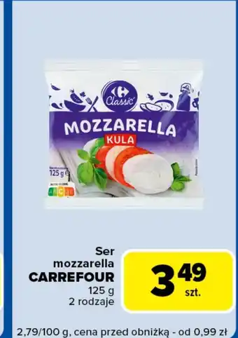 Carrefour Express Mozzarella Carrefour oferta