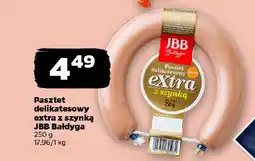 Netto Pasztet delikatesowy extra z szynką JBB Bałdyga oferta