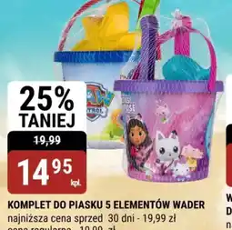 bi1 Komplet do piasku 5 elementów Wader oferta