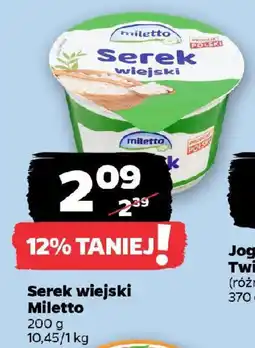 Netto Serek wiejski Miletto oferta