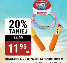 Skakanka z licznikiem sportowym