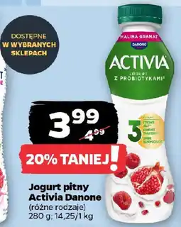 Netto Jogurt pitny Activia Danone oferta