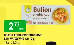 bi1 Kostki rosołowe drobiowe lub warzywne oferta