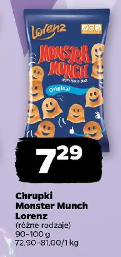 Netto Chrupki Monster Munch Lorenz oferta