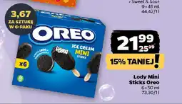 Netto Lody Mini Sticks Oreo oferta
