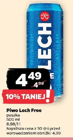 Netto Piwo Lech Free oferta