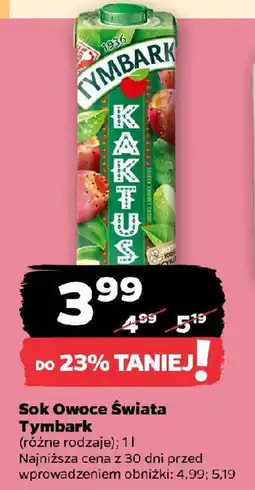 Netto Sok Owoce Świata Tymbark oferta