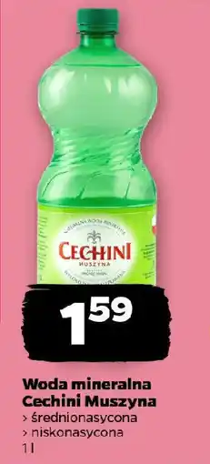 Netto Woda mineralna Cechini Muszyna oferta