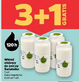 Netto Wkład olejowy do zniczy Światełko oferta