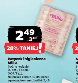 Netto Patyczki higieniczne Millu oferta