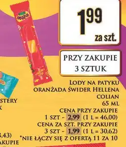 Dino Lód świderek Hellena Oranżada oferta