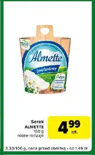 Carrefour Express Serek śmietankowy Hochland Almette oferta