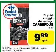 Carrefour Express Brykiety z węgla drzewnego Carrefour oferta