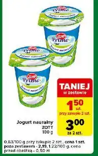 Carrefour Express Jogurt naturalny Zott Primo oferta