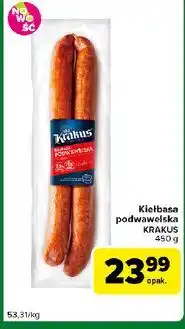 Carrefour Express Kiełbasa podwawelska Krakus Animex oferta