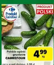 Carrefour Express Ogórki gruntowe polska Carrefour oferta
