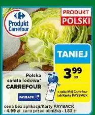 Carrefour Express Sałata lodowa Carrefour Targ Świeżości oferta