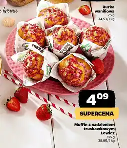 Netto Muffin z nadzieniem truskawkowym oferta
