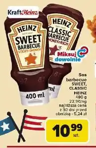 Carrefour Sos sweet barbecue Heinz oferta