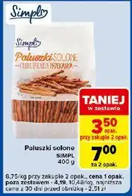 Carrefour Express Paluszki solone Simpl oferta