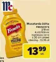 Carrefour Musztarda classic yellow French's oferta
