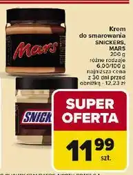 Carrefour Krem Snickers oferta