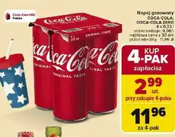 Carrefour Napój Coca-Cola Zero oferta