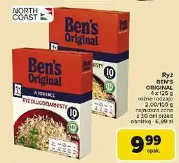 Carrefour Ryż długoziarnisty Ben's Original oferta