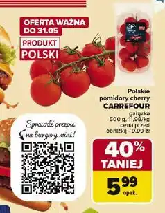 Carrefour Pomidory cherry gałązka Carrefour Targ Świeżości oferta