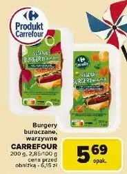 Carrefour Burgery warzywne Carrefour Sensation oferta