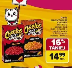 Carrefour Makaron z serem mac'n cheese hot Cheetos oferta
