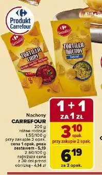 Carrefour Tortilla chips chilli Carrefour Sensation oferta