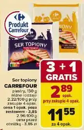 Carrefour Ser topiony gouda Carrefour Classic oferta