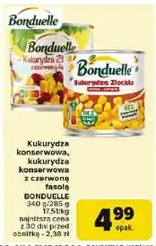 Carrefour Kukurydza złocista Bonduelle oferta