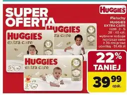 Carrefour Pieluchy 4 Huggies Extra Care oferta