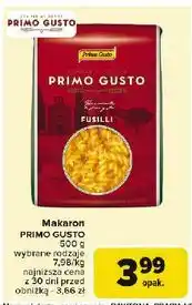 Carrefour Makaron fusilli Primo Gusto oferta
