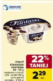 Carrefour Jogurt z płatkami w czekoladzie Danone Fantasia oferta