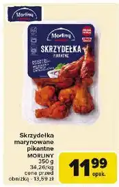 Carrefour Skrzydełka pieczone pikantne Morliny oferta