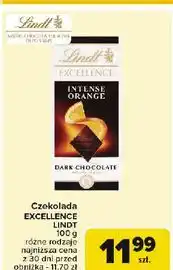 Carrefour Czekolada orange intense Lindt Excellence oferta