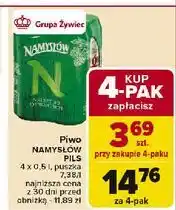 Carrefour Piwo Namysłów Pils oferta
