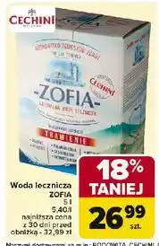 Carrefour Woda lecznicza Zofia oferta