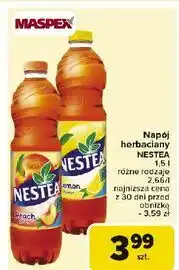 Carrefour Napój peach Nestea oferta