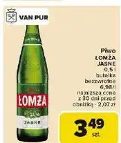 Carrefour Piwo Łomża Jasne Pełne oferta