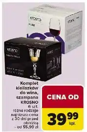 Carrefour Kieliszek do wina czerwonego pure 350 ml Krosno S.a oferta