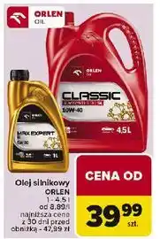 Carrefour Olej syntetyczny max expert 5w30 Orlen Platinum Max oferta