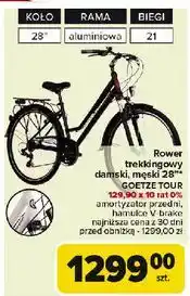 Carrefour Rower trekkingoy 28 21 biegów męski Goetze oferta