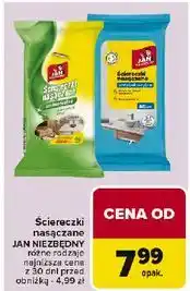 Carrefour Ściereczki nasączone do luster i szkła Jan Niezbędny oferta